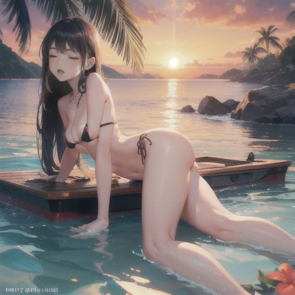 サンプル画像3:初めてできた彼女と南の島旅行に行ったら天国だった2(ANAGO) [d_349211]