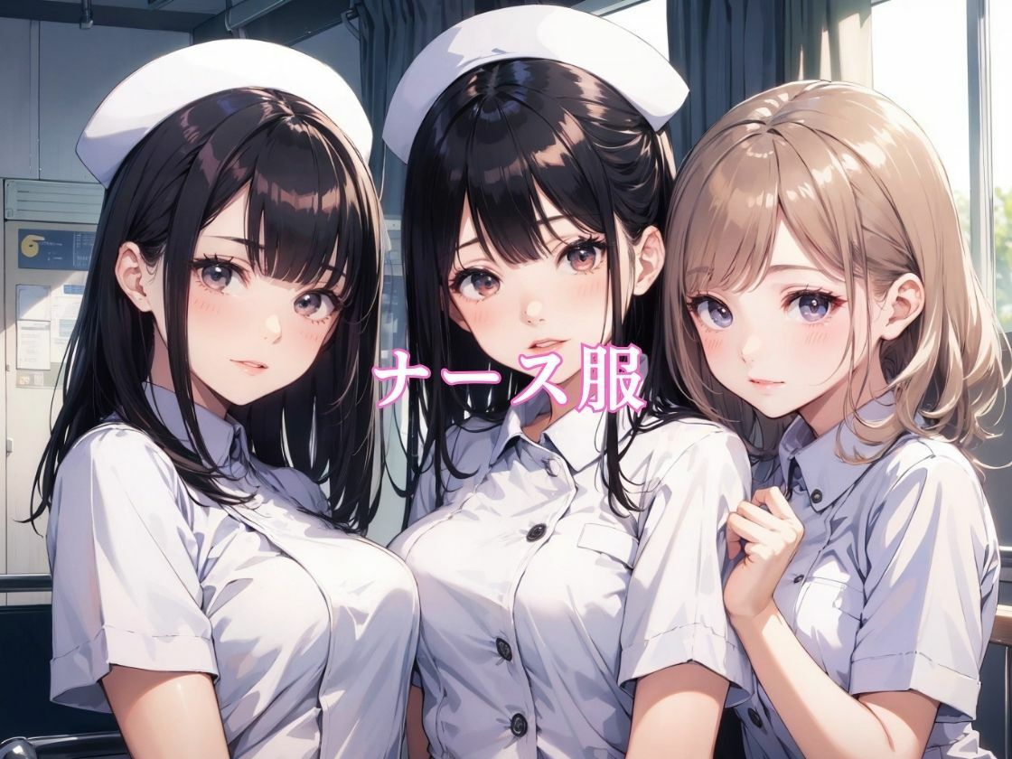 サンプル画像1:新米ナースが交代で射精のお手伝いします〜「今日はどのマンコに射精しますか？」(ちゅぷまる。) [d_349240]