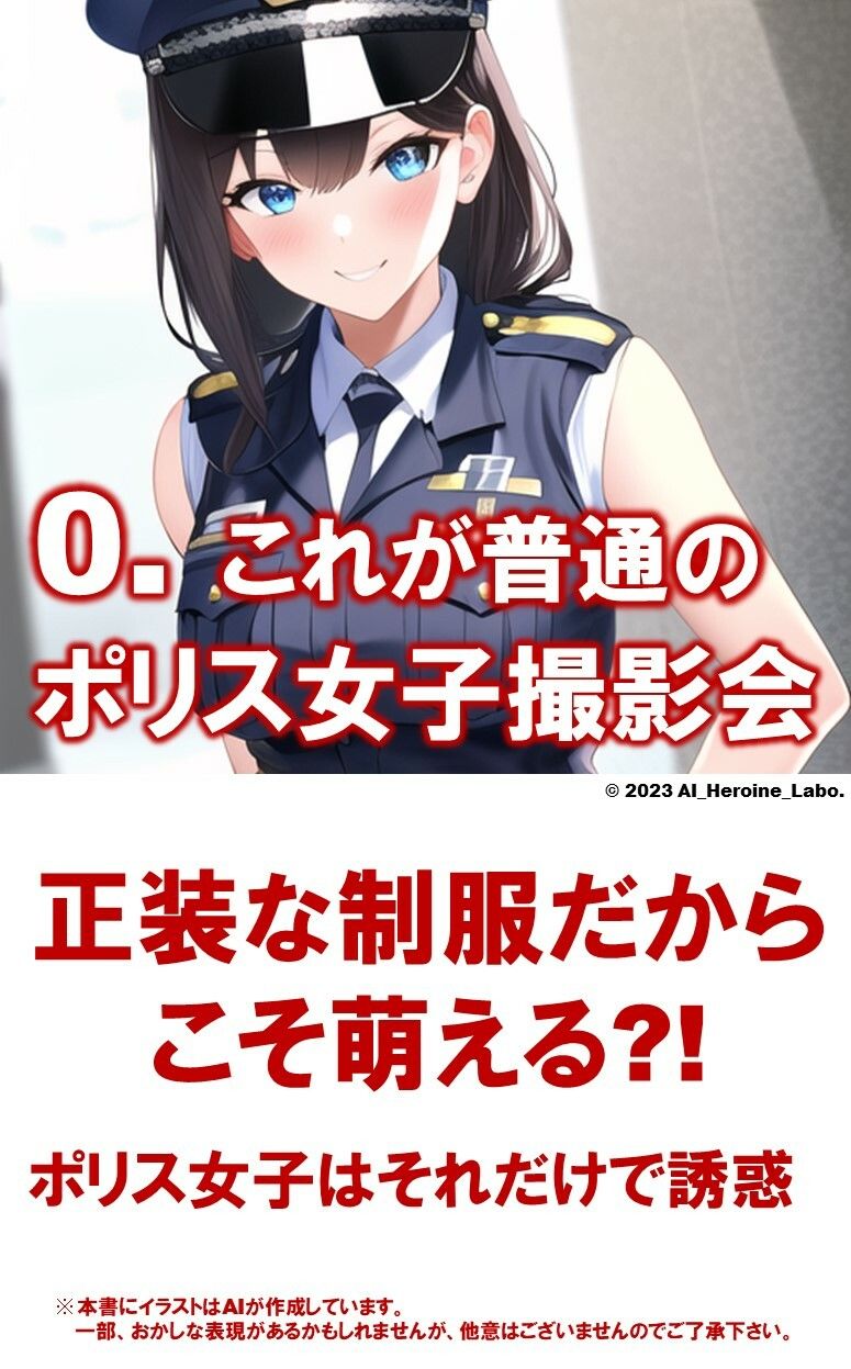 サンプル画像3:1つの呪文で生み出された100人のAI妄想美少女-18【検巨乳率No.1！ビキニポリス女子】(AIヒロイン研究会) [d_349282]