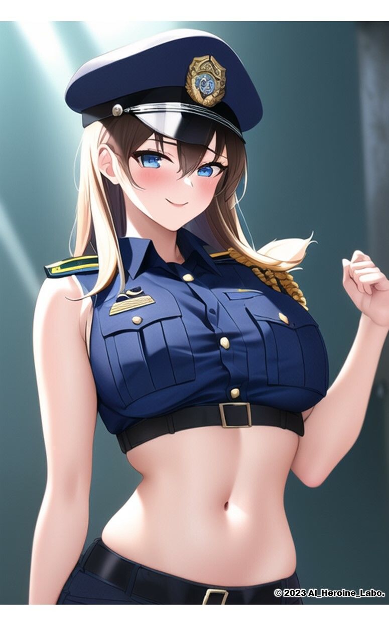 1つの呪文で生み出された100人のAI妄想美少女-18【検巨乳率No.1！ビキニポリス女子】