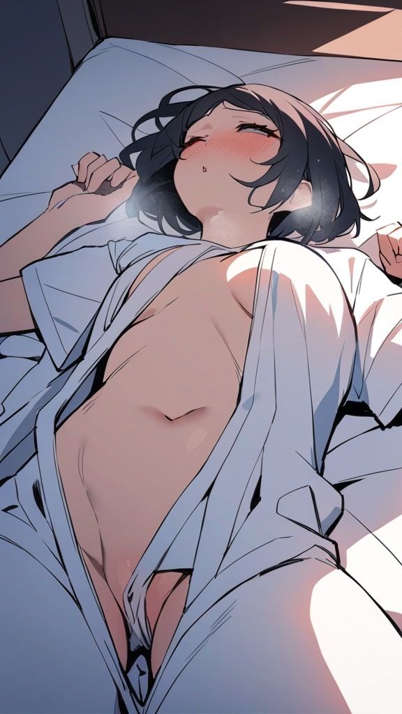 サンプル画像2:AIイラスト集 自〇行為(AIの本気) [d_349307]