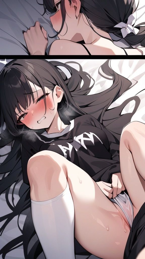 サンプル画像4:AIイラスト集 自〇行為(AIの本気) [d_349307]