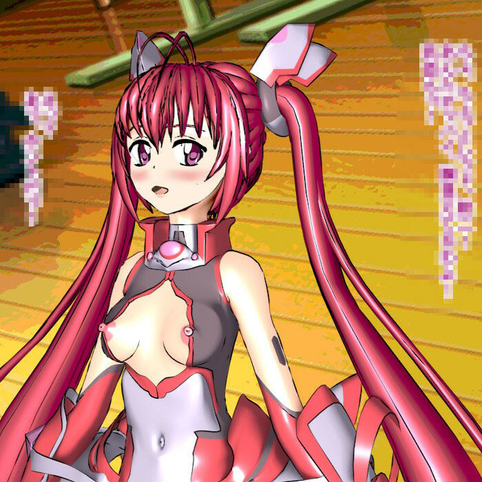 サンプル画像3:ふたなりブルー×TSFヒロイン戦士レッドのGIFアニメループ集(ろじえーる) [d_349360]