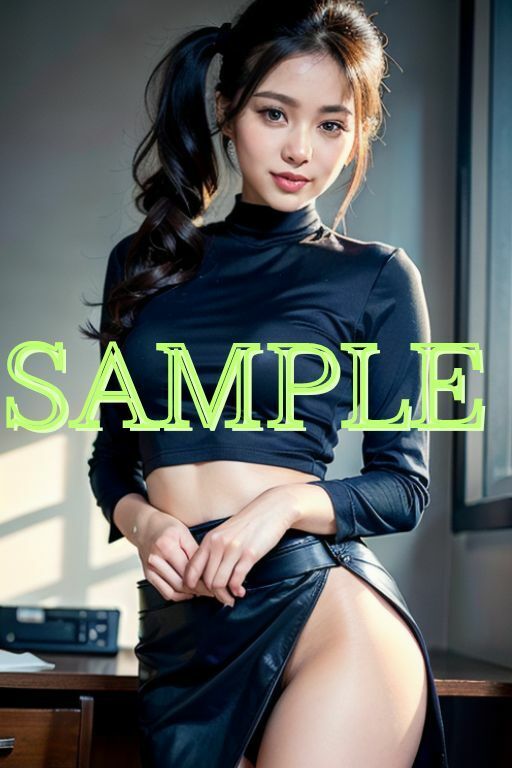 サンプル画像2:従順なはずな部下が豹変 逆セクハラ(炒飯定食) [d_349410]