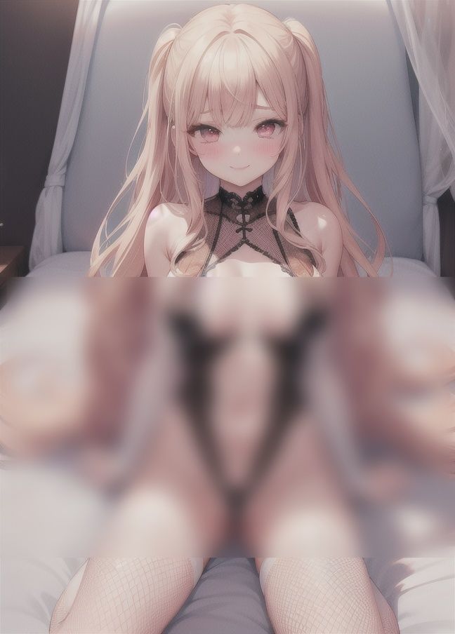 サンプル画像2:スケベな女「えっちしよ？」(AI見習い) [d_349417]