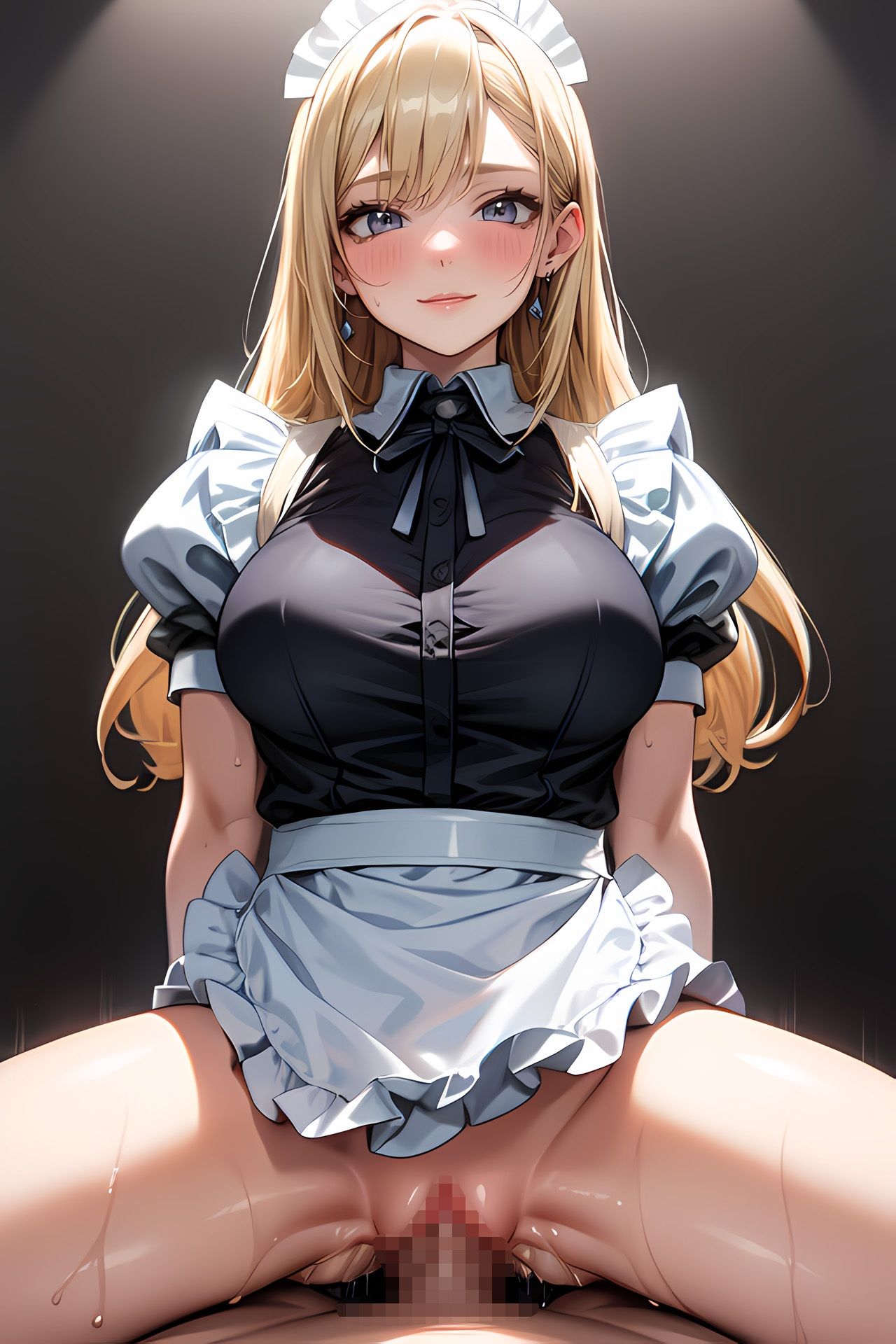 サンプル画像4:【225枚】エ〇メイドが毎朝、騎〇位で搾り取ってくる(AOI) [d_349430]