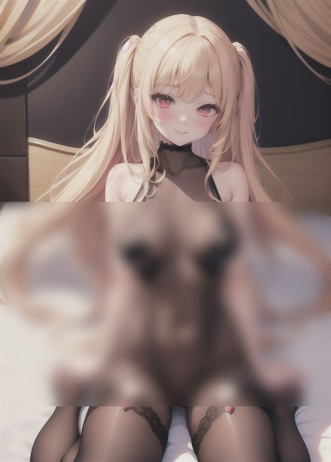 サンプル画像2:スケスケ下着で誘惑するイヤらしい女(天使さん) [d_349431]