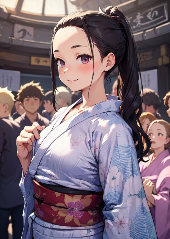 サンプル画像3:50人の美女とSEXできる本 -浴衣編-(あおギャラリー) [d_349471]