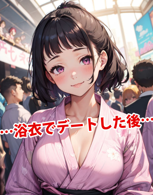 サンプル画像5:50人の美女とSEXできる本 -浴衣編-(あおギャラリー) [d_349471]