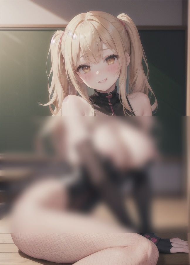 サンプル画像2:ギャルえっち｜セクシー下着のエロ姐さん(黒光) [d_349472]