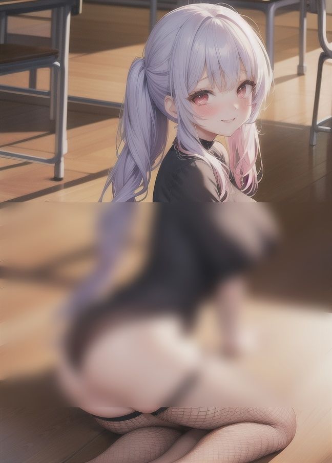 サンプル画像6:ギャルえっち｜セクシー下着のエロ姐さん(黒光) [d_349472]