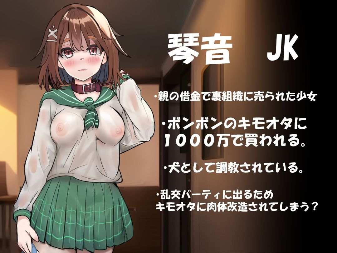 サンプル画像1:1000万で貧困少女を買う話。 ー犬系少女 完結編ー(しょとろりた) [d_349498]