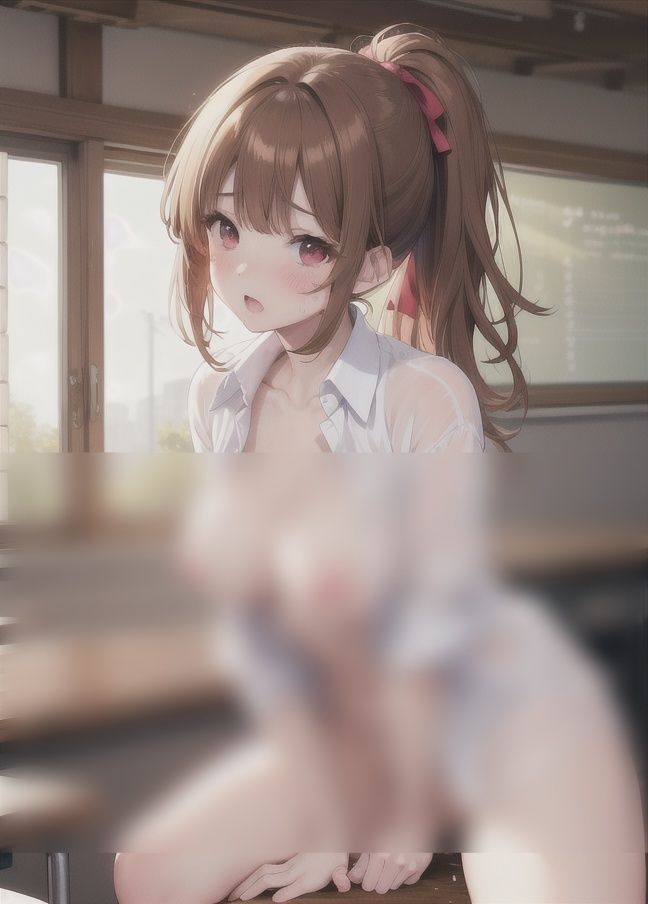 サンプル画像3:学校の美少女と教室でSEX(AI戦隊) [d_349502]