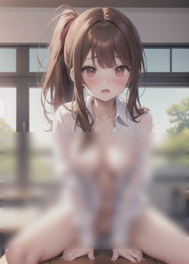 サンプル画像5:学校の美少女と教室でSEX(AI戦隊) [d_349502]