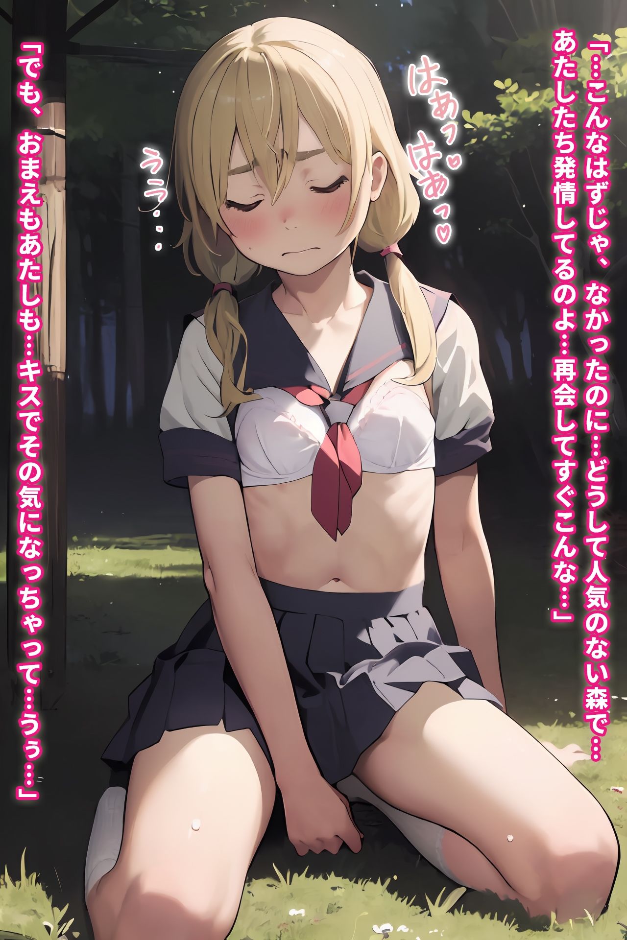 サンプル画像3:帰国子女と青い春(にゃぷそでぃ) [d_349584]