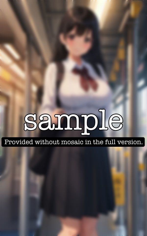 サンプル画像2:制服通学｜巨乳推定GカップNOJKが毎朝・・・童顔のかわい過ぎるJKを盗撮したコレクション(瞬間サファイア出版) [d_349587]