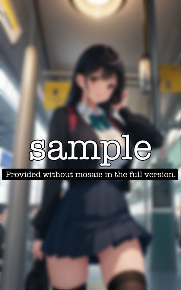 サンプル画像3:制服通学｜巨乳推定GカップNOJKが毎朝・・・童顔のかわい過ぎるJKを盗撮したコレクション(瞬間サファイア出版) [d_349587]