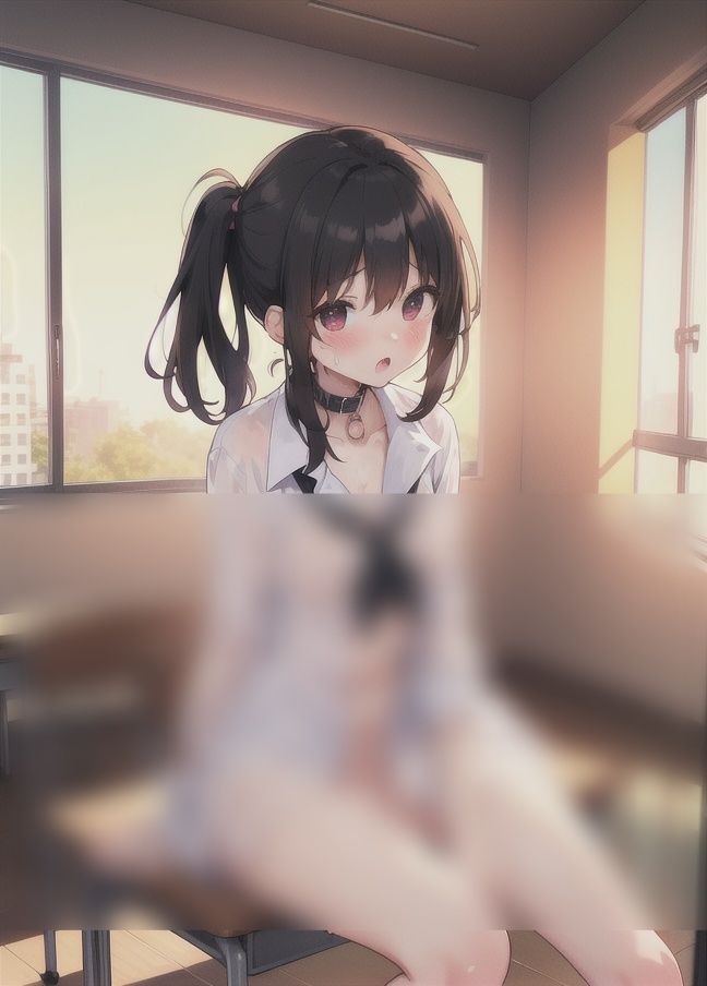 サンプル画像4:変態娘からのお願い「教室でしよ？」(泡泡くらぶ) [d_349594]