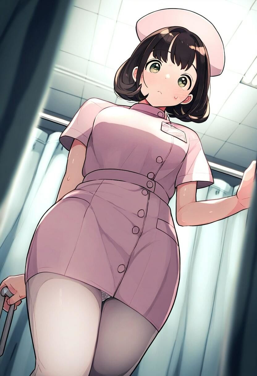 サンプル画像2:ナースのパンティー逆さ撮り！ビッチ看護婦500枚(まんぬう) [d_349626]