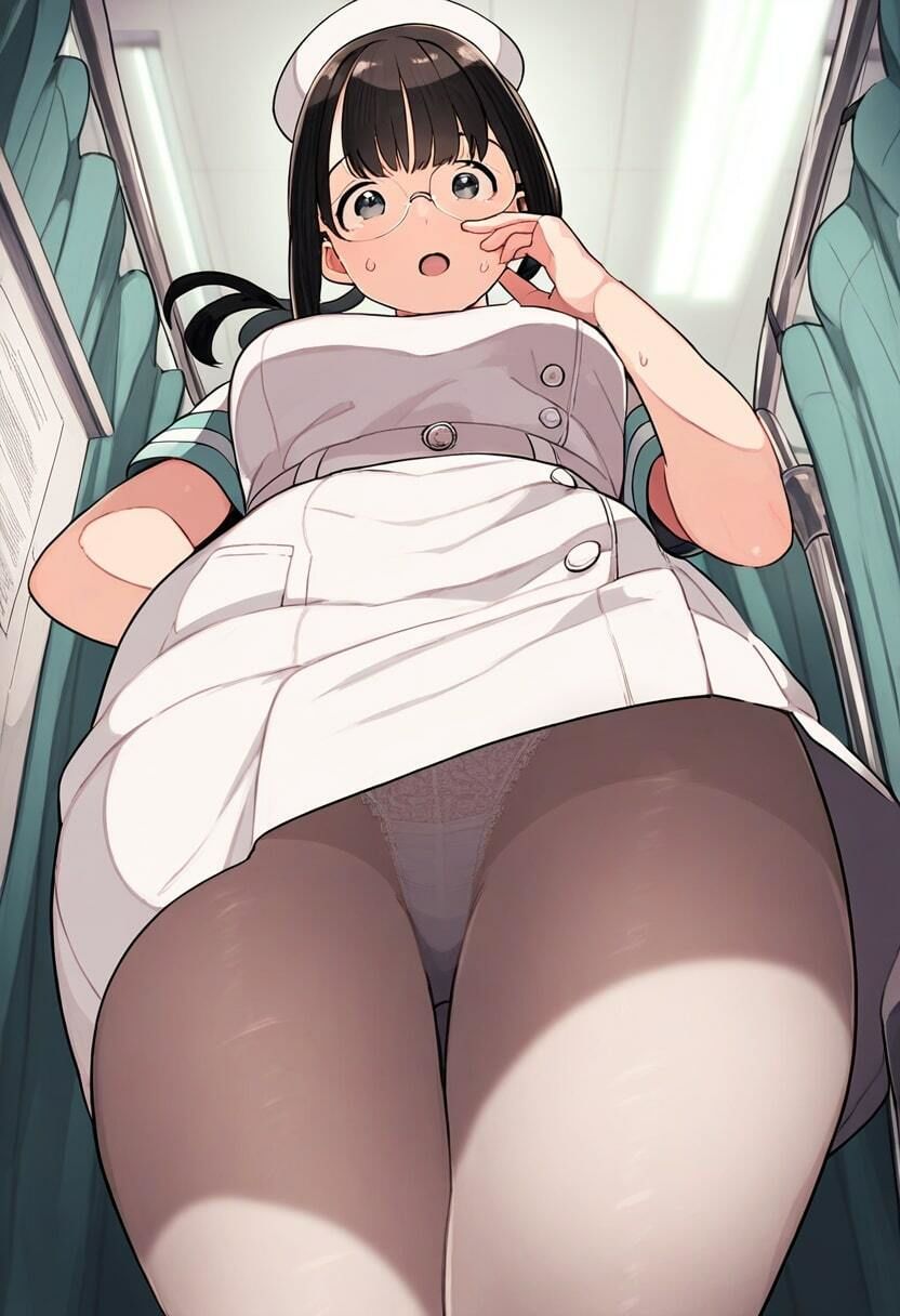 サンプル画像4:ナースのパンティー逆さ撮り！ビッチ看護婦500枚(まんぬう) [d_349626]