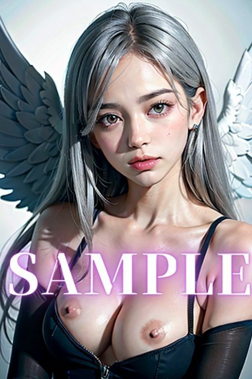 サンプル画像1:天使がムラムラして困っているみたいなので…(AIソルト) [d_349686]