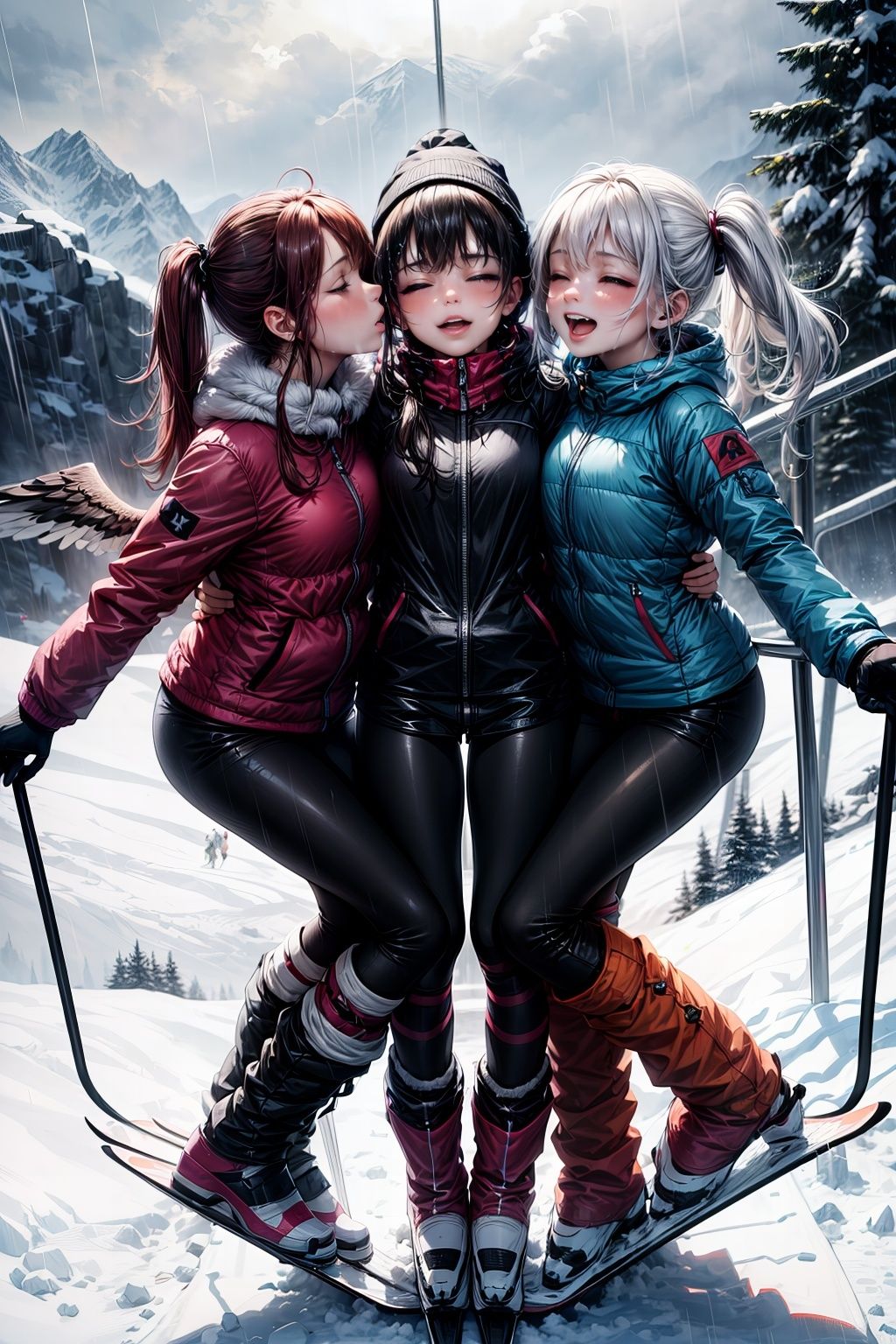 サンプル画像3:雪山登山はエッチなの(ピクセル詩人) [d_349687]