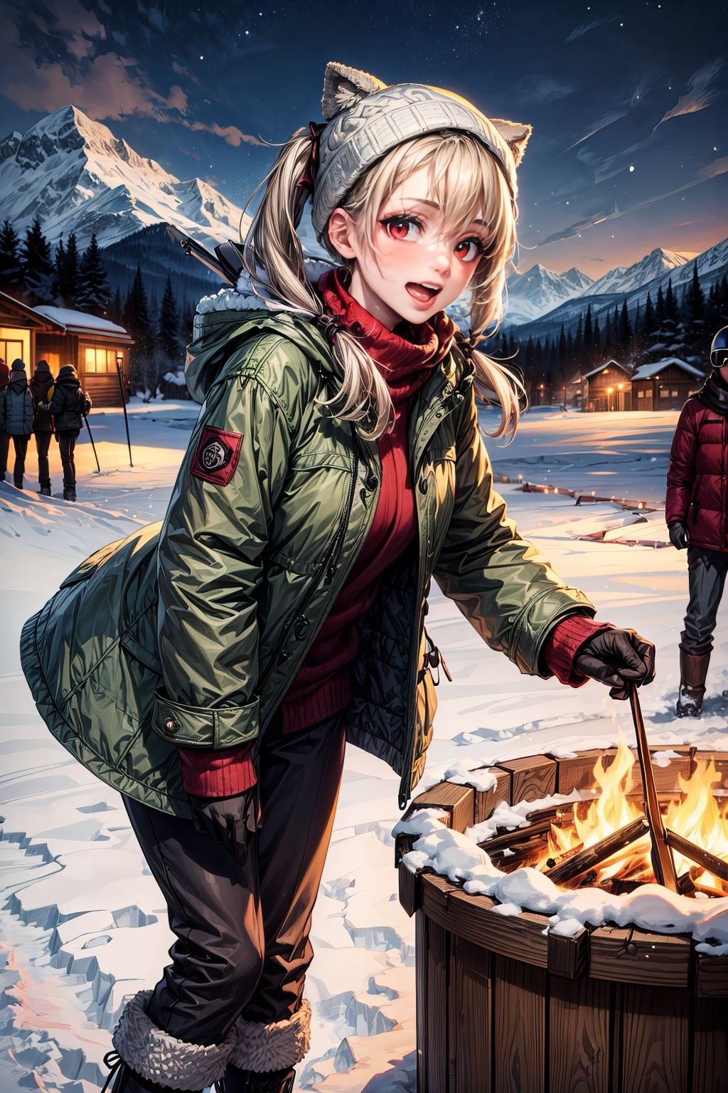 サンプル画像5:雪山登山はエッチなの(ピクセル詩人) [d_349687]