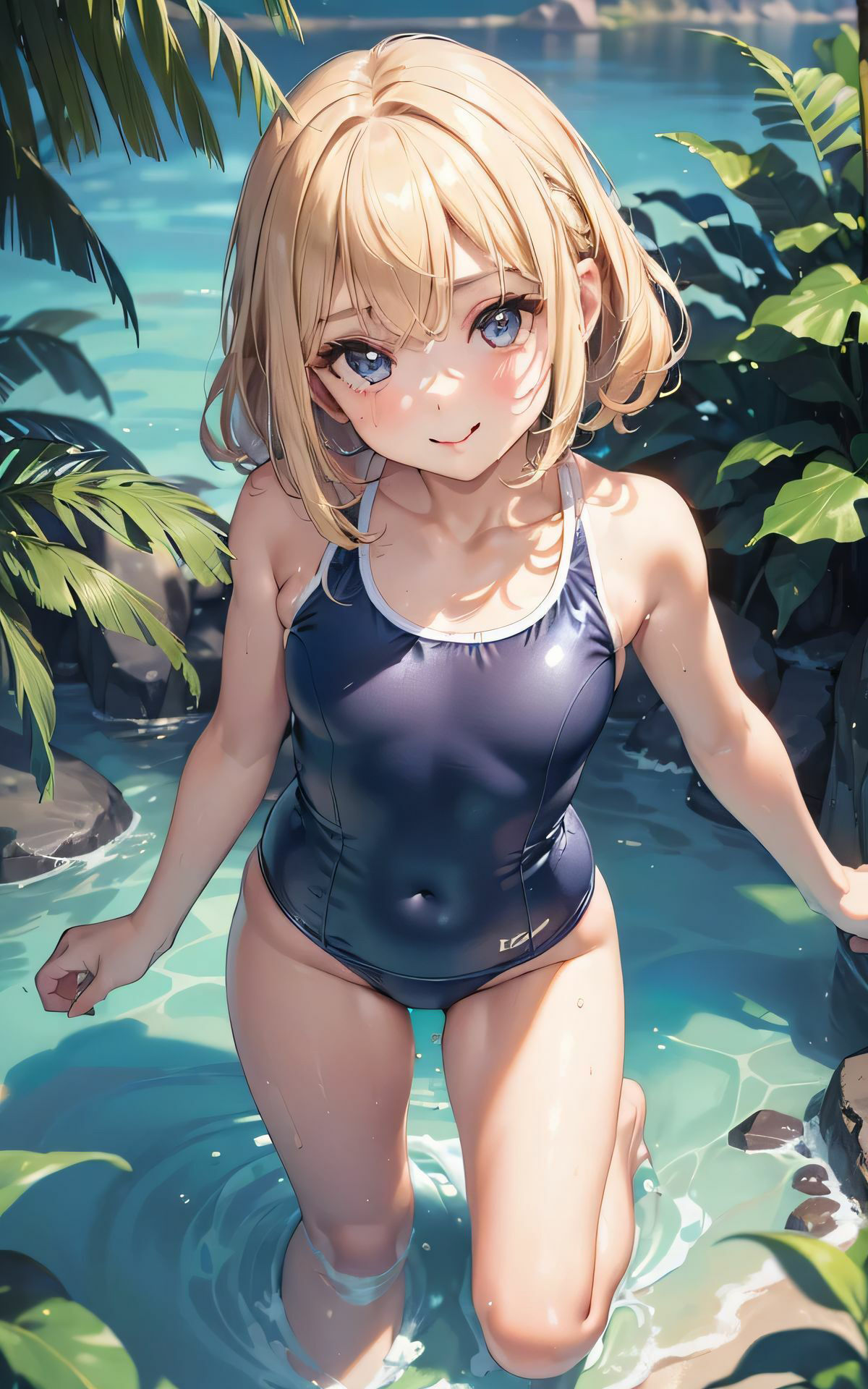 サンプル画像3:Kawaii！ girls collection 5 『少女×スク水×フェチ』(Kawaii！ girls project) [d_349702]