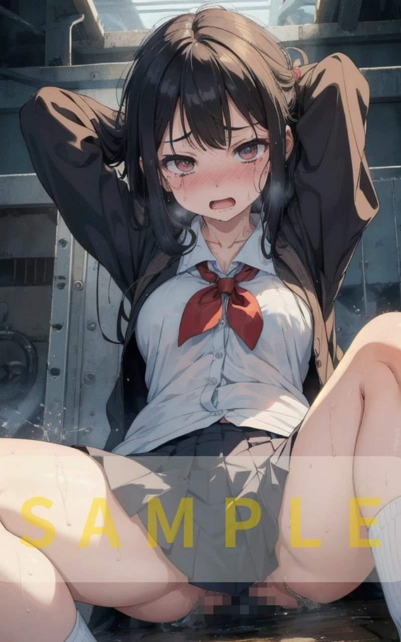 サンプル画像3:個室撮影会と言われてついていったら工場に監禁されたJK(あいかつLABO) [d_349757]