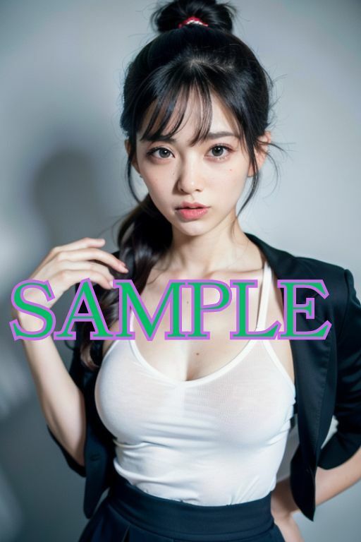 サンプル画像1:勤務中でもスカートの下はムズムズしている派遣OL(生成美女まにあ) [d_349928]