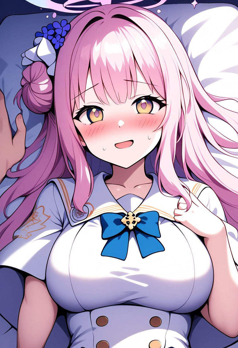 サンプル画像2:◯園ミカ（ブルー・◯ーカイブ） – 今日はこれで(今日はこれで) [d_349952]