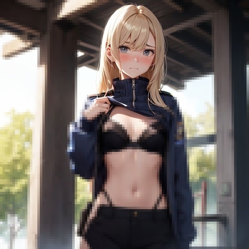 サンプル画像1:ちっぱいポリス(BMさん) [d_350002]