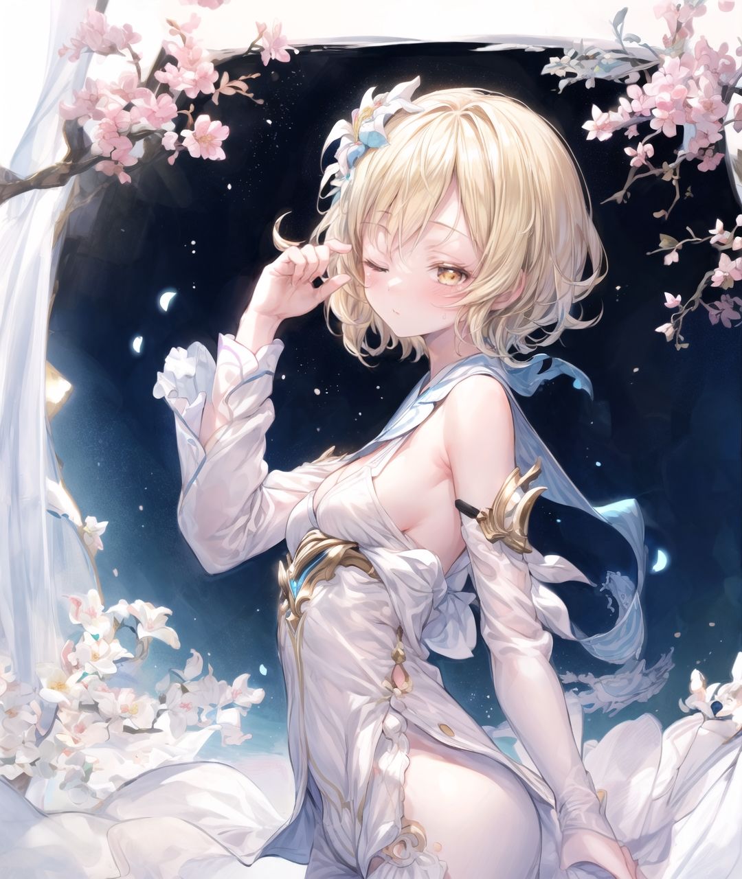 サンプル画像1:美少女たちのひととき・蛍（ホタ〇）（原神）(Aark) [d_350003]