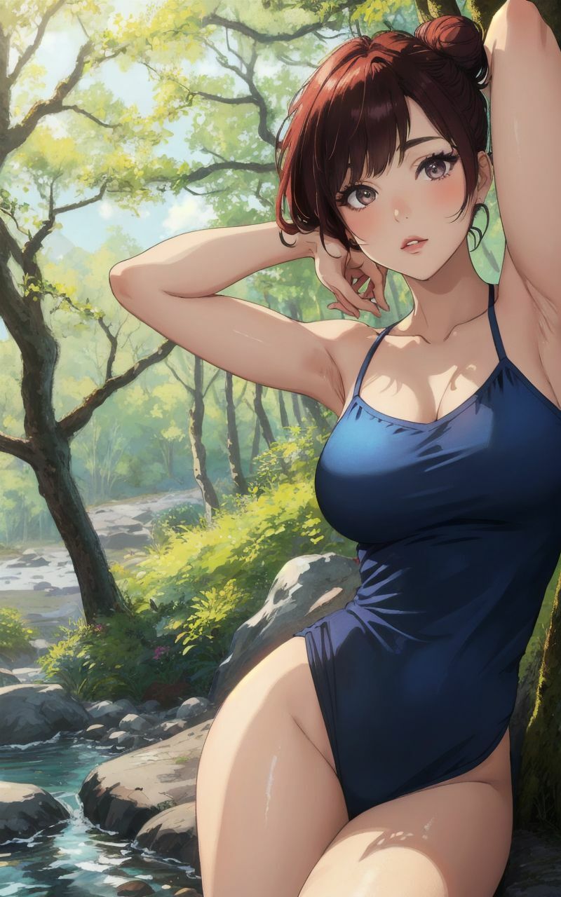 サンプル画像3:【超高画質グラビア写真集】エチエチ女の下着。ぬきの50枚〜3巻〜(へんたいまんが【AIイラスト】) [d_350030]