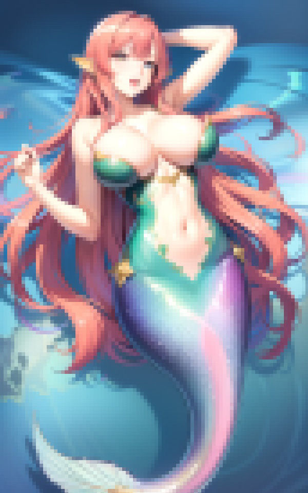 サンプル画像1:異世界で人魚交配(にゃんにゃんなび) [d_350071]