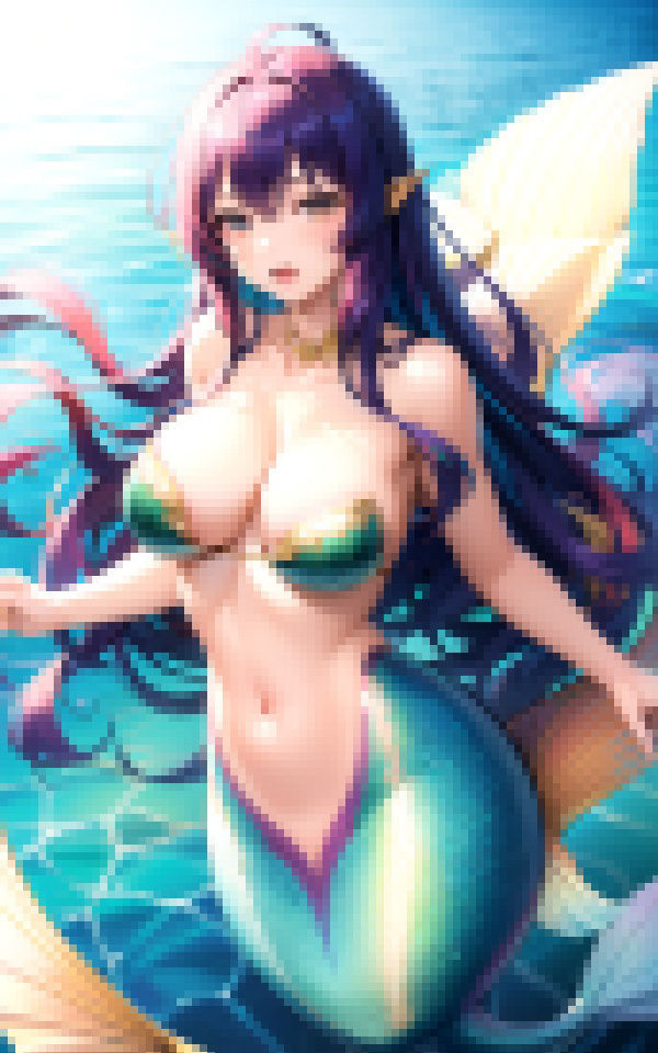 サンプル画像2:異世界で人魚交配(にゃんにゃんなび) [d_350071]