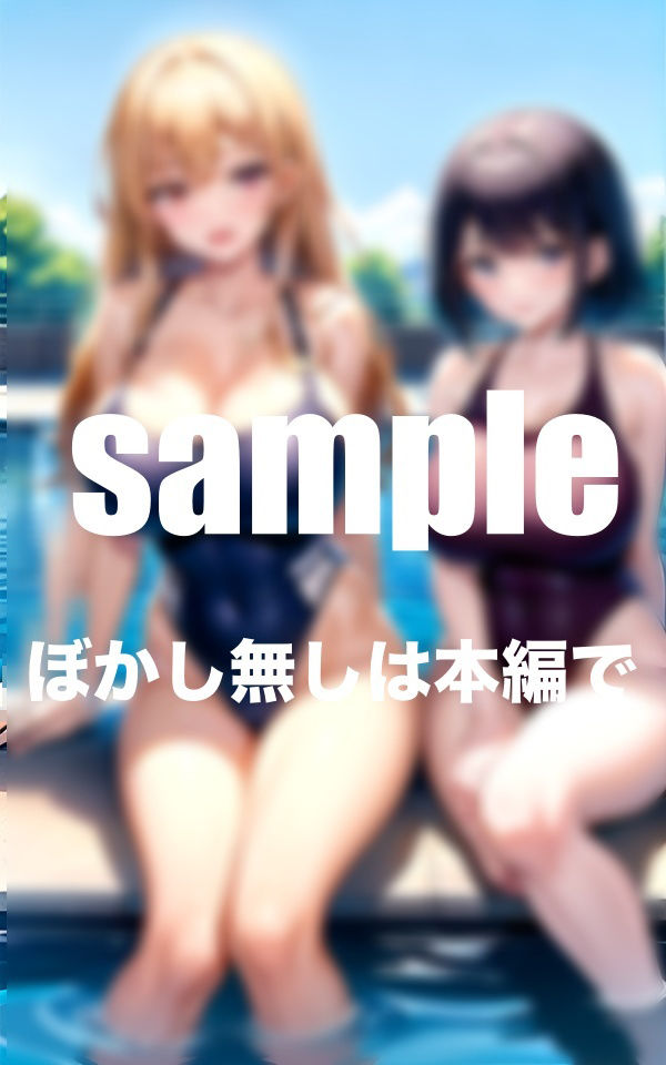 サンプル画像1:憧れの水泳部のあの子達のHな姿 えっちなリアルスク水がたまらない！(AIプロ) [d_350088]