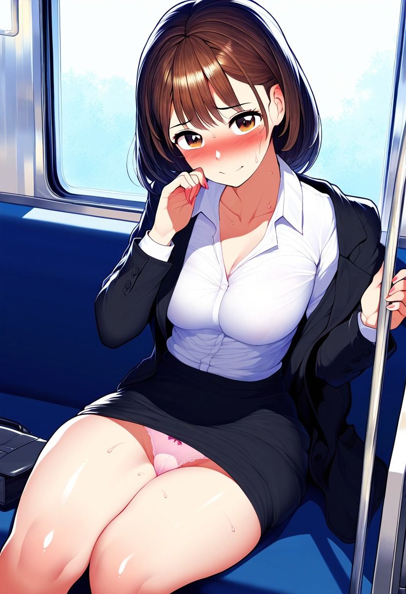 サンプル画像5:女子大生が就活スーツでメス顔で恥じらいパンチラ集(エロエロ研究会) [d_350092]