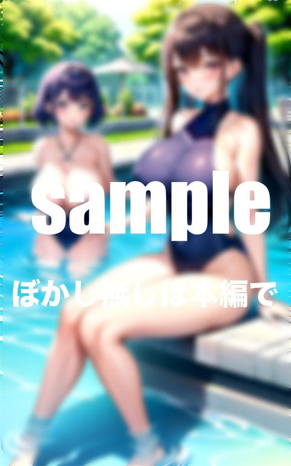 サンプル画像4:淫乱水泳部の秘密 練習後はスク水ずらしてじゅポッ？(アニメサークル) [d_350117]