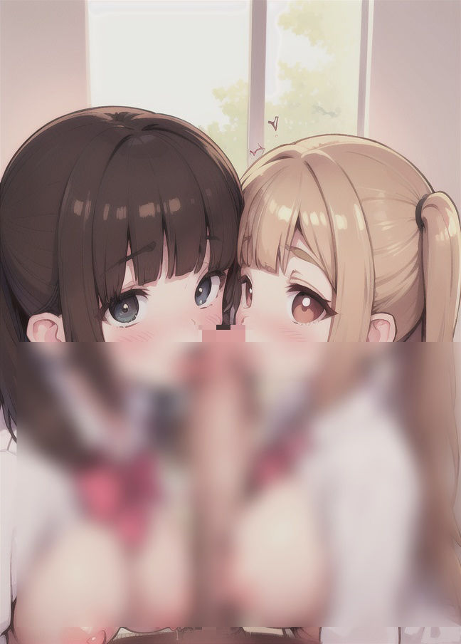 サンプル画像1:変態娘の奉仕活動はぺろぺろ(天使の羽) [d_350144]