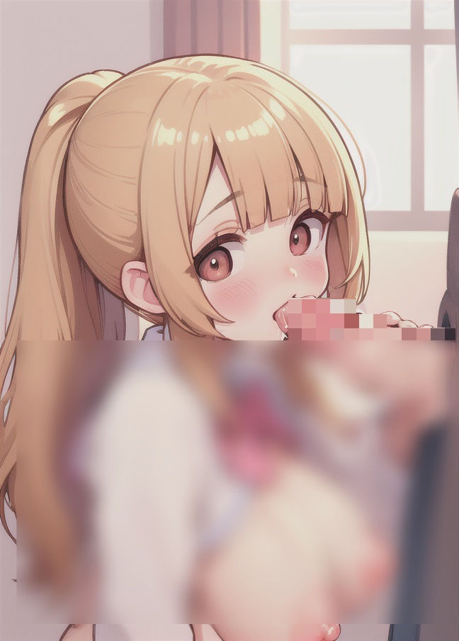 サンプル画像3:変態娘の奉仕活動はぺろぺろ(天使の羽) [d_350144]