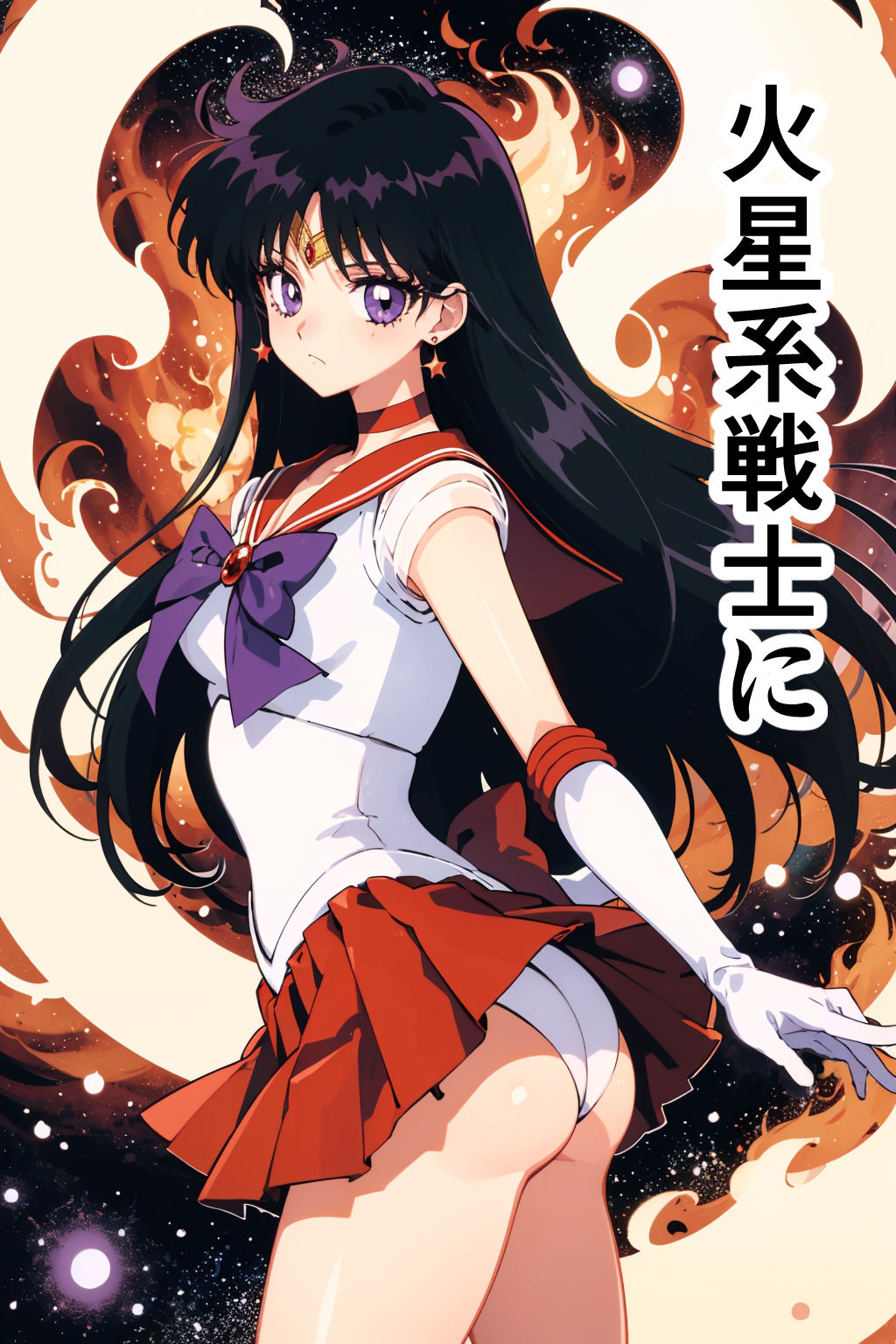 サンプル画像1:火星対触手(アカーテン) [d_350260]