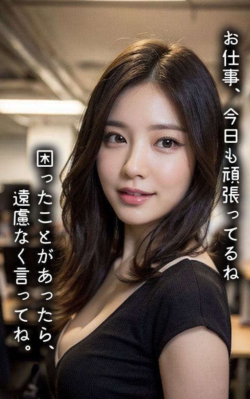 サンプル画像2:【官能小説型写真集】エロすぎる女上司に誘われて、オフィスの中でエッチしちゃったw（全115ページ）(AIPhoto出版) [d_350289]