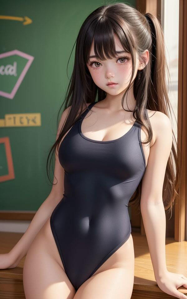 サンプル画像3:スク水女子写真集(AIcom) [d_350290]