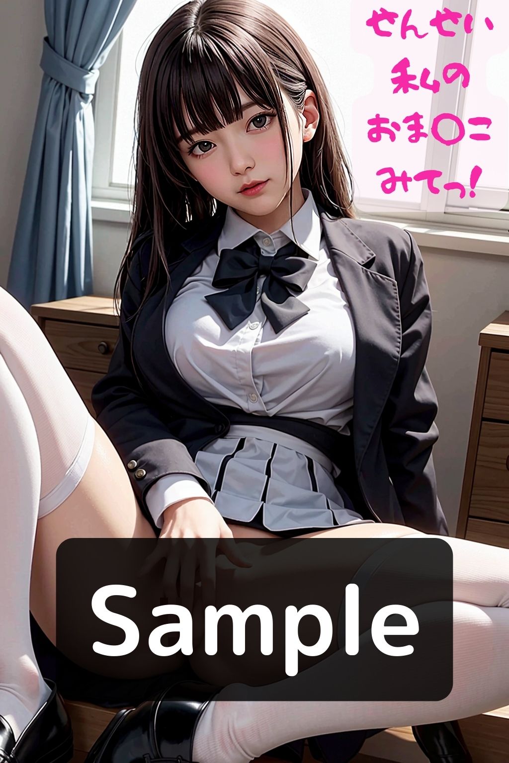 サンプル画像5:女子校生 欲求不満からの寝取り 里奈(AIiiii〜) [d_350358]