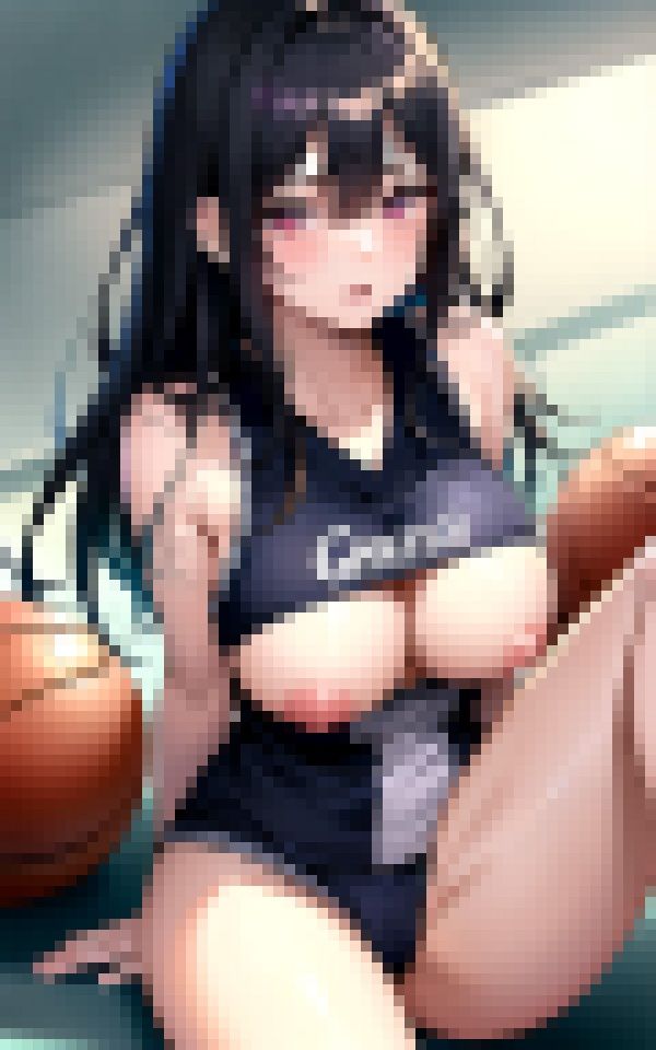 サンプル画像4:変態痴女がバスケ部入門(恋結びの算譜) [d_350400]