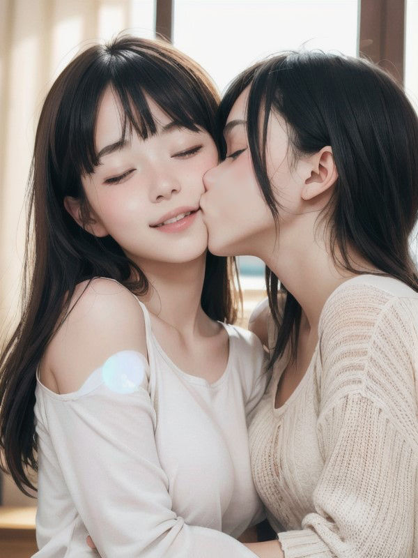 サンプル画像6:百合キス〜とほとき乙女たちの柔唇(妄想シンギュラリティ研究所) [d_350407]