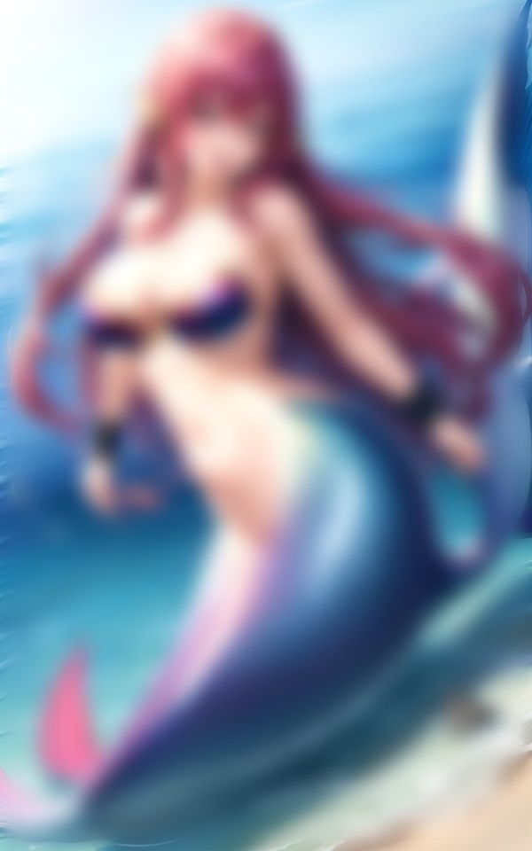 サンプル画像1:【人魚美女】人魚美女どエロの女体でドピュドクンドクン247人魚(シコシコ研究室) [d_350433]