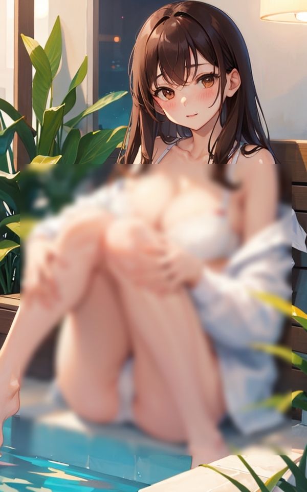 サンプル画像2:見られるのってなんか興奮するね(AIもてなす工房) [d_350496]