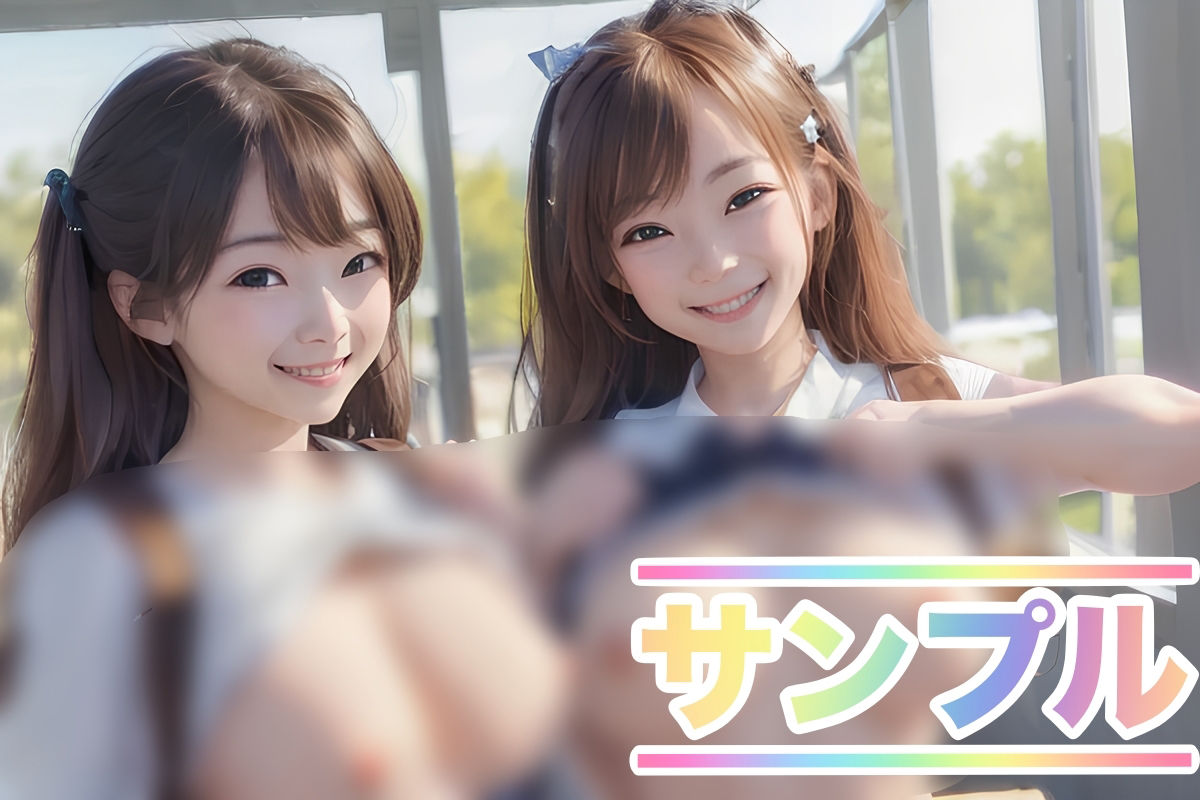 サンプル画像1:大きく育った幼馴染2人のおっぱい 画像189枚(AI学園) [d_350506]